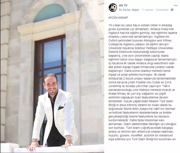 Vergi Rekortmeni Ali ve Aydın Kasap'ın 19 Yıldır Adnan Oktar'ın Grubunda Yer Aldığı Ortaya Çıktı