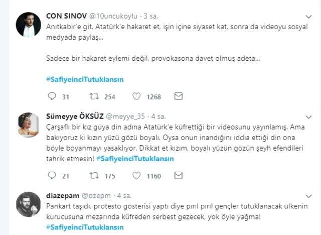 Atatürk'e Hakaret Ettiği Video İle Tepki Çeken Safiye İnci Kimdir?