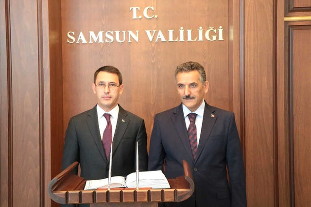 Go-kart'ta Yaşanan Facia Sonrası Türkmenistan Büyükelçisi Samsun'a Geldi