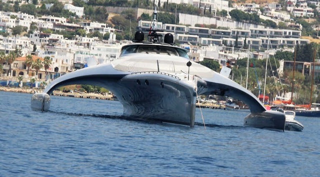 15 milyon Euro Değerindeki Lüks Yat Çin Malı Çıktı