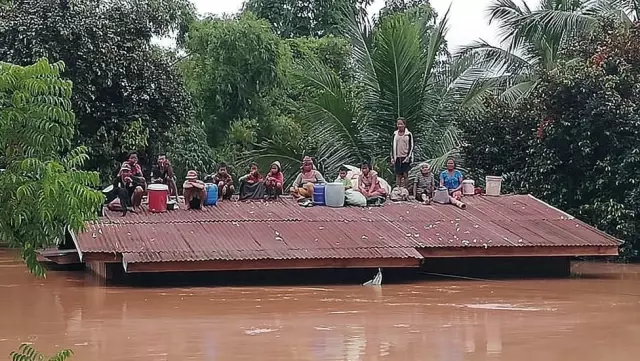 Laos'ta Baraj Çöktü: Yüzlerce Kişi Kayıp