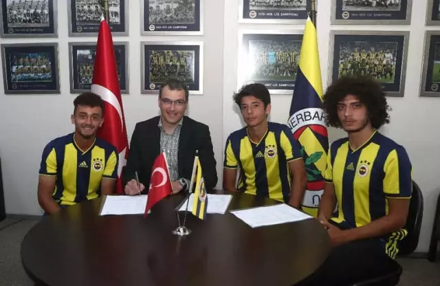 Fenerbahçe'ye Altyapıdan 3 Genç Transfer