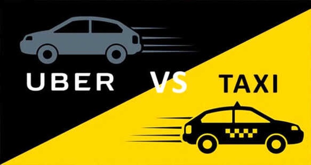İspaya'da Taksiciler UBER'e Karşı İsyan Ettiler