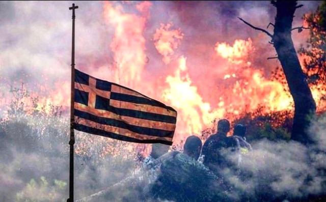 Ünlüler, Sosyal Medyada Yunanistan Yangınına Sessiz Kalmadı