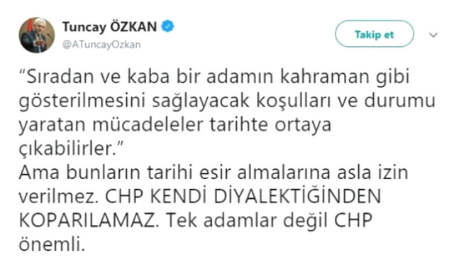 CHP Genel Başkan Yardımcısı Özkan'dan, İnce'ye Sert Sözler: Sıradan ve Kaba Bir Adam!