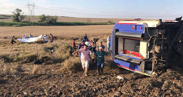 Tekirdağ'da, 341 Kişinin Yaralandığı 24 Kişinin Öldüğü Tren Kazası Raporu Açıklandı!