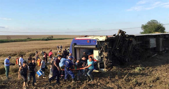 Tekirdağ'da, 341 Kişinin Yaralandığı 24 Kişinin Öldüğü Tren Kazası Raporu Açıklandı!