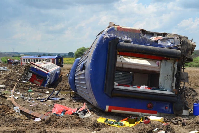 Tekirdağ'da, 341 Kişinin Yaralandığı 24 Kişinin Öldüğü Tren Kazası Raporu Açıklandı!
