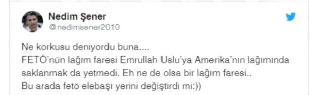 FETÖ'cü Emre Uslu, Fetullah Gülen'in Talimatını Paylaştı!