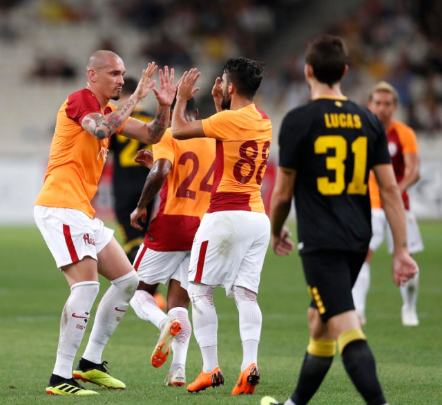 Galatasaray Hazırlık Maçında AEK'ya Mağlup Oldu
