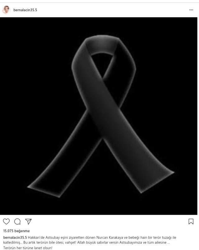 Teröristlerin Haince Şehit Ettiği Astsubayın Eşi ve 11 Aylık Bebeği, Ünlü İsimleri Yasa Boğdu