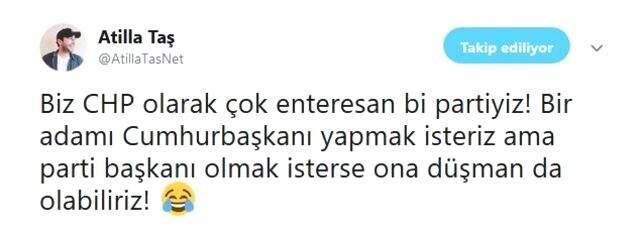 Atilla Taş'tan CHP'deki İmza Kriziyle İlgili Olay Açıklama: Enteresan Bir Partiyiz