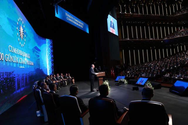 Başkan Erdoğan 100 Günlük Eylem Planını Açıkladı