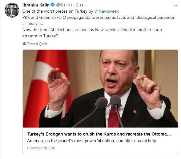  <a class='keyword-sd' href='/bestepe/' title='Beştepe'>Beştepe</a>'den ABD Dergisine Makale Tepkisi: Türkiye Hakkında Yazılan En Kötü Yazılardan Birisi