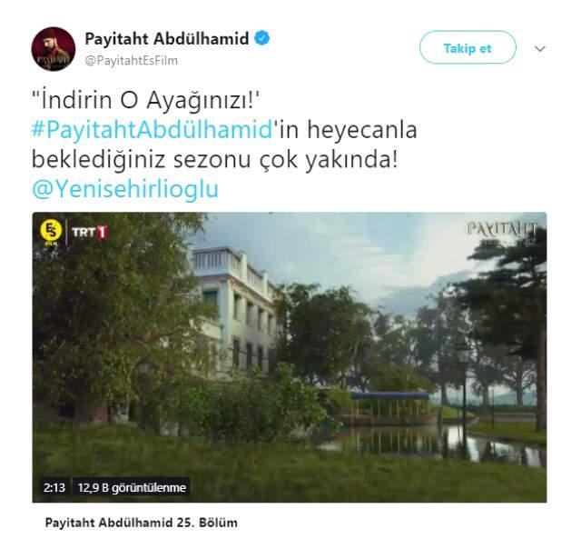 Payitaht Abdülhamid Dizisinde ABD'nin Yaptırım Tehdidine Gönderme Yapıldı