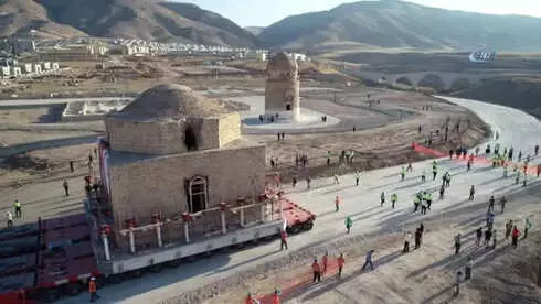 Tarihi Artuklu Hamamı Yeni Yerine Taşınıyor