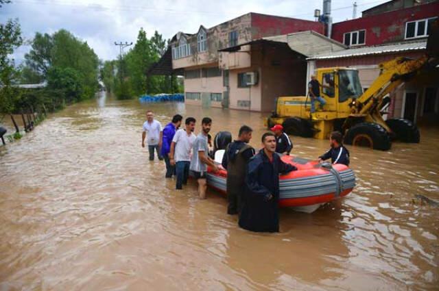 Ordu'daki Sel Felaketinde Yıkılan Cevizdere Köprüsü'ndeki Tahribat Havadan Görüntülendi