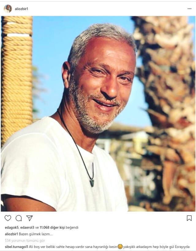 Esra Erol'un Eşi Ali Özbir'in, Kadın Takipçisine Verdiği Cevap Tepki Çekti