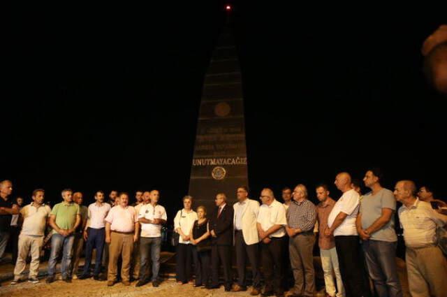 17 Ağustos Marmara Depremi'nde Hayatını Kaybedenler Anıldı