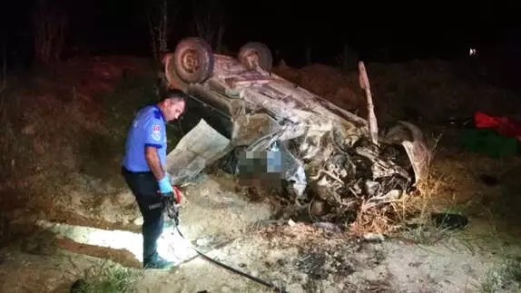 Aynı Yolda 3 Saat Ara ile 2 Kaza, 2 Ölü 5 Yaralı