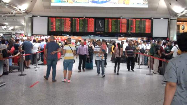 Atatürk Havalimanı'nda Yolcu Rekoru Kırıldı