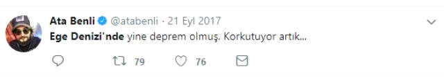 Ege Denizi'nde 4,9 Büyüklüğünde Deprem Çevre İllerde Yaşayanları Korkuttu! Ege Denizi'nde 4,9 Büyüklüğünde Deprem Çevre İllerde Yaşayanları Korkuttu!