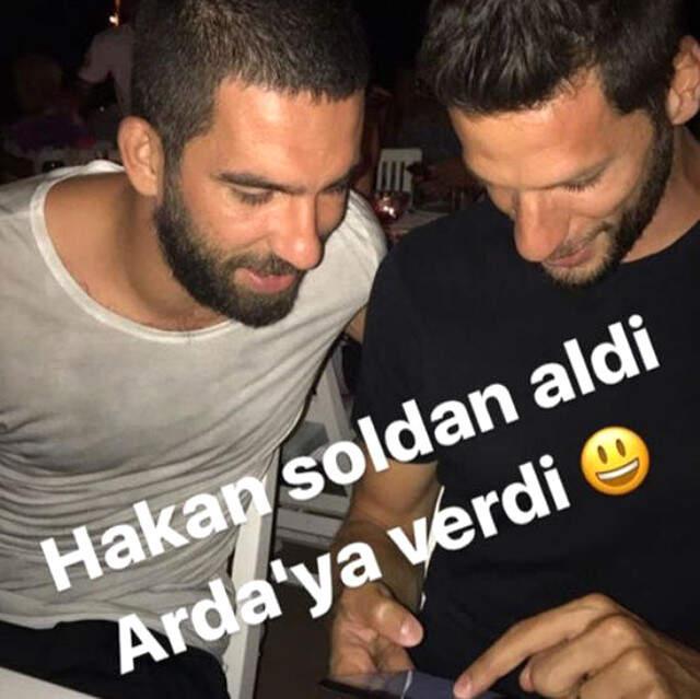 Arda Turan'dan Hakan Balta İçin Veda Mesajı