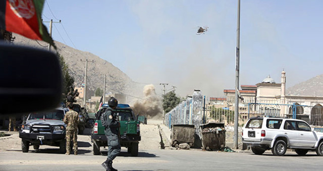 Afganistan'da, Canlı Yayında Cumhurbaşkanlığı Sarayı'na Saldırı!