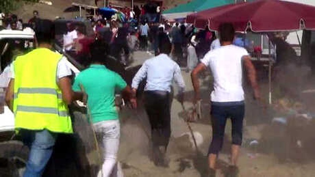 Erzurum'da, Boğa Güreşinde Kavga Çıktı, Ortalık Savaş Alanına Döndü