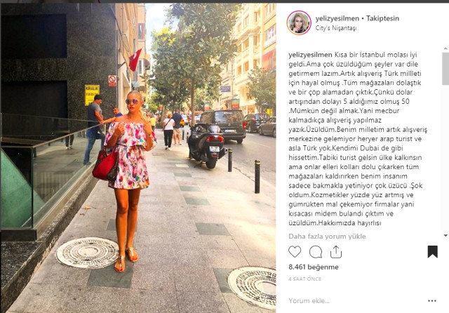 Evlenip Adana'ya Yerleşen Yeliz Yeşilmen, Alışveriş İçin Geldiği Nişantaşı'nda Pahalılıktan Dolayı İsyan Etti