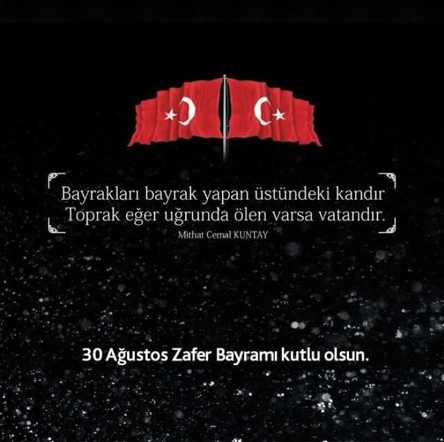 Resimli 30 Ağustos Zafer Bayramı Mesajları