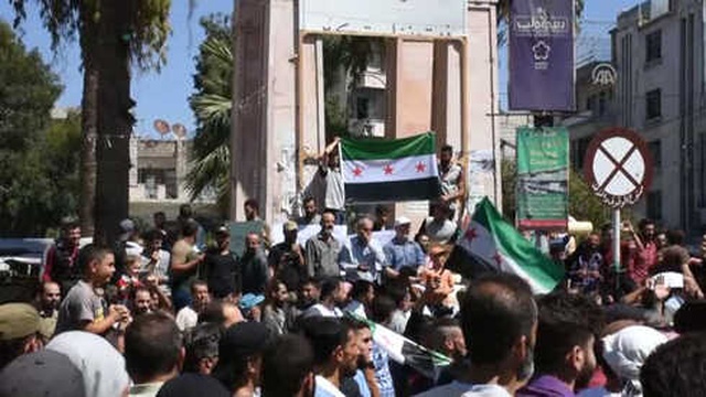 Olası İdlib Operasyonuna Tepki Gösteren Yerli Halk: Allah'tan ve Türkiye'den Başka Dostumuz Yok