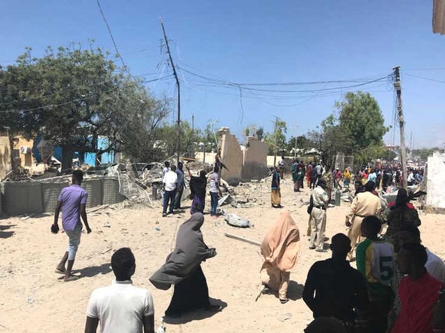 Somali'de Düzenlenen İntihar Saldırısında Bir Okul Binası Yıkıldı