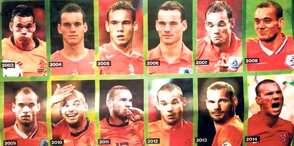 Eski Galatasaraylı Wesley Sneijder, Hollanda Milli Takımına Veda Ediyor