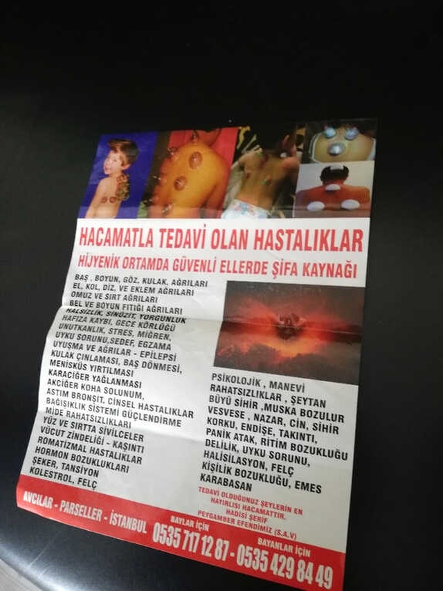 Gerçek Mesleği Kaportacı Olan Hacamatçının İş Yerine Baskın Yapıldı