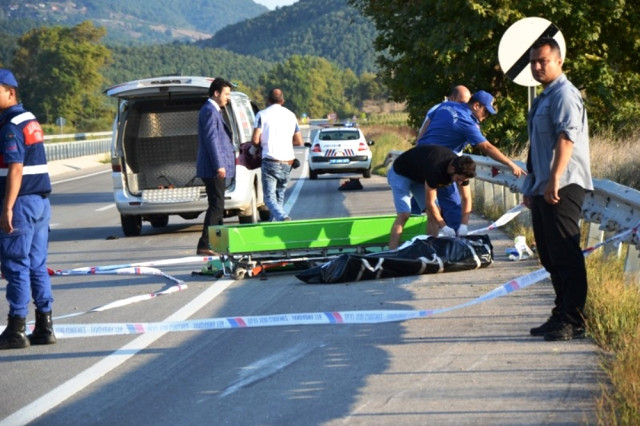 Trafik Kazasında Hayatını Kaybeden İsmet Badem, <a class='keyword-sd' href='/motosiklet/' title='Motosiklet'>Motosiklet</a> Sürerken Fenalaşıp Düşmüş