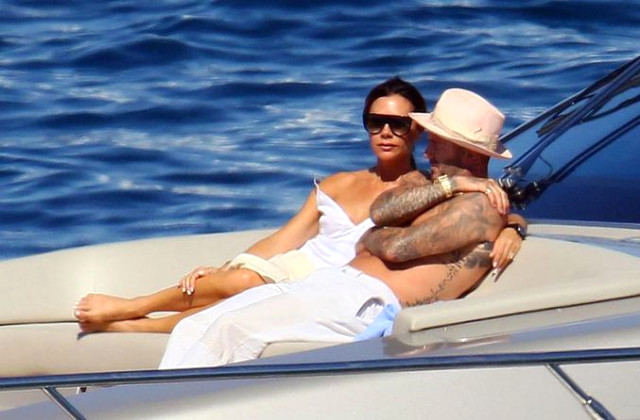Boşanacakları Konuşulan Victoria Beckham ve David Beckham, Yatta Sarmaş Dolaş Görüntülendi