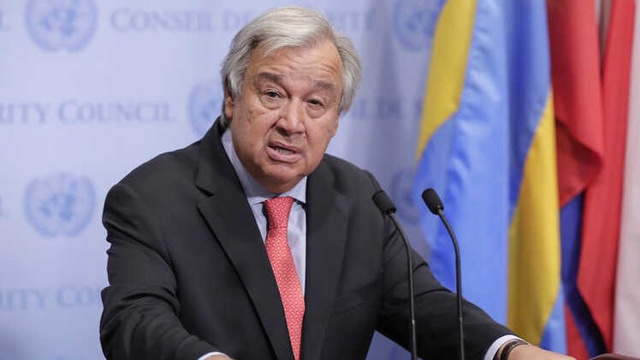 BM Lideri Guterres: <a class='keyword-sd' href='/iklim-degisikligi/' title='İklim Değişikliği'>İklim Değişikliği</a> Bizden Daha Hızlı