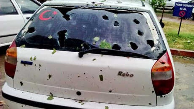 Kastamonu'yu Dolu Yağışı Vurdu: 370 Araç ve 90 Ev Delik Deşik Oldu