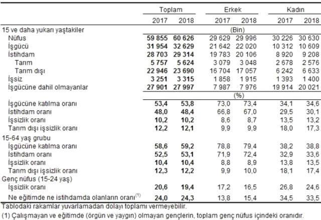 Haziran Ayında İşsizlik Rakamı 10,2 Olarak Belirlendi