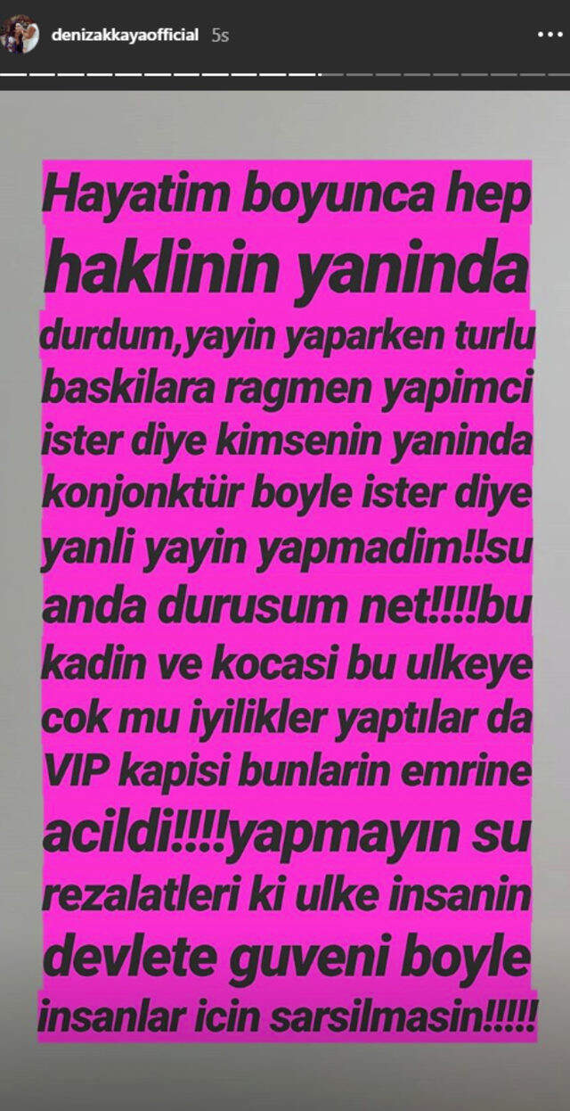 Deniz Akkaya, Reza Zarrab'ın Yanına Giderken VIP Hizmet Kullanan Ebru Gündeş'e Ateş Püskürdü Deniz Akkaya, Reza Zarrab'ın Yanına Giderken VIP Hizmet Kullanan Ebru Gündeş'e Ateş Püskürdü