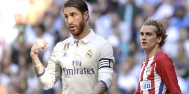 Real Madridli Sergio Ramos'tan Antonie Griezmann'a Ağır Gönderme