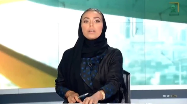 Suudi Arabistan'ın Resmi Kanalında Bir Kadın Spiker, İlk Kez Ana Haber Bültenini Sundu