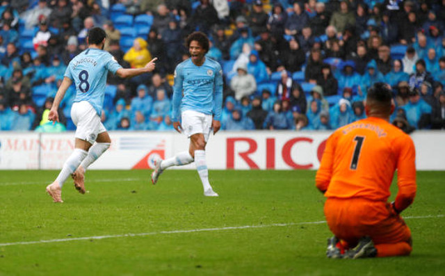 Manchester City, Cardiff City'i Deplasmanda 5-0 Yendi