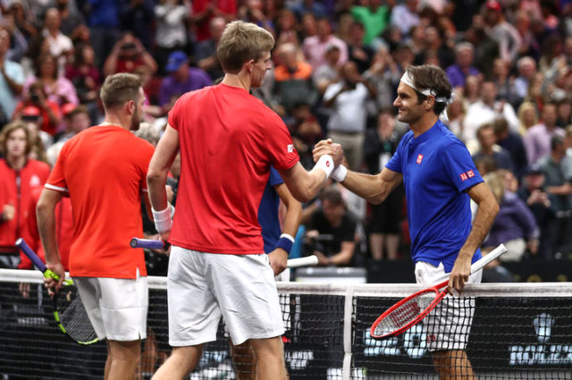 Roger Federer ve Novak Djokovic Çift Olarak Katıldıkları İlk Maçı Kaybetti