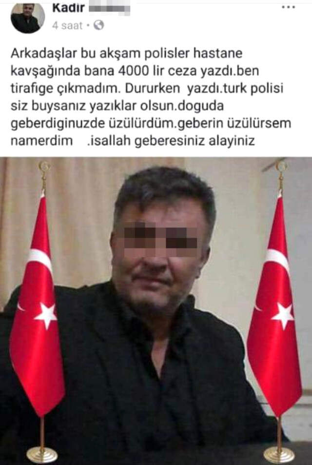 Sosyal Medyadan Polise Hakaret Ettiği İddia Edilen Muhtar Gözaltına Alındı Sosyal Medyadan Polise Hakaret Ettiği İddia Edilen Muhtar Gözaltına Alındı