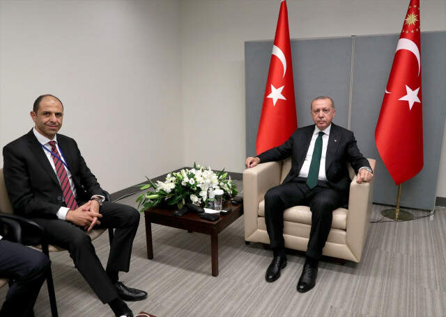 Başkan Erdoğan, ABD'de BM Genel Sekreteri Guterres ile Bir Araya Geldi Başkan Erdoğan, ABD'de BM Genel Sekreteri Guterres ile Bir Araya Geldi