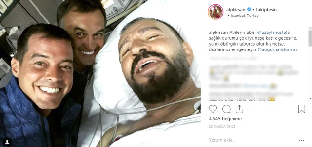 Ünlü Türkücü Mustafa Topaloğlu'nun Tedavi Sonrası İlk Fotoğrafı Ortaya Çıktı