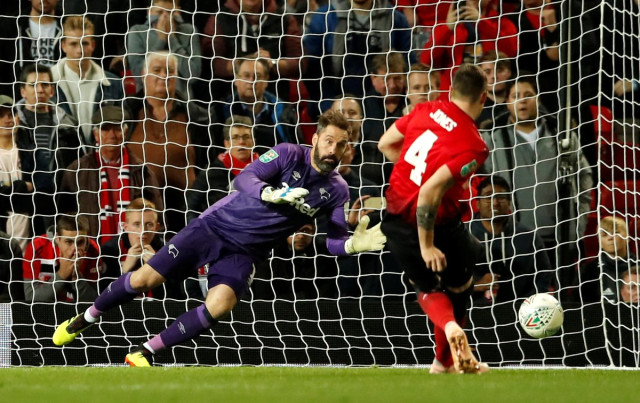 Lampard'ın Teknik Direktörlüğünü Yaptığı Derby County, Manchester United'ı Penaltı Atışları Sonucunda 8-7 Devirdi
