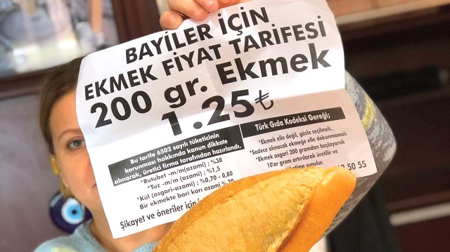 İstanbul'da Semte Göre Değişiklik Gösteren Ekmek fiyatları Kafaları Karıştırdı İstanbul'da Semte Göre Değişik Ekmek Fiyatı! Bir Yerde 1,25, Bir Yerde 1,50